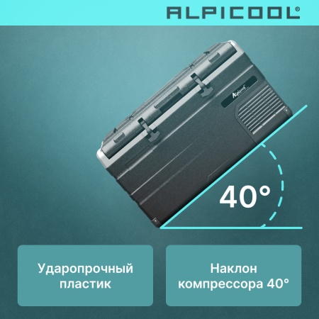 Автохолодильник Alpicool TS80 (12/24)